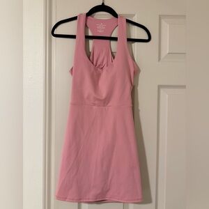 ANTONIO MELANI Pink Backless Athletic Dress